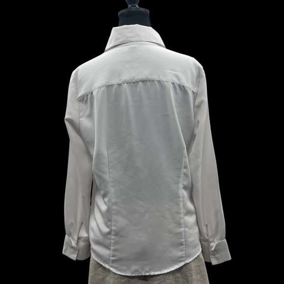 Notations Classic White Button-Down Shirt - Picture 5 of 8